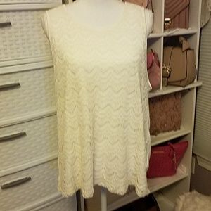 Simply Styled Cream XL Blouse